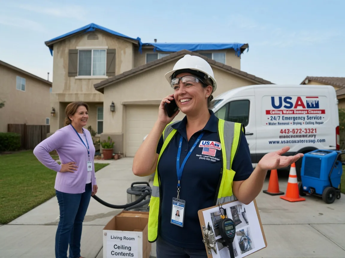 Ceiling Water Damage Restoration Kenney, IL FAQs